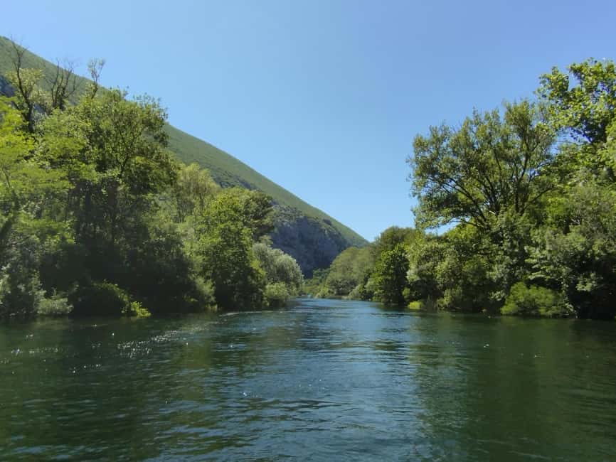 Omiš: 5-Hour Kayak on Cetina River Preserved Nature Park - Radman Mills beer garden as the turning point