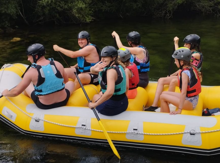 Omiš/Split: Cetina River Rafting Adventure & Cliff Jumping - Leaving Omiš for the Cetina River