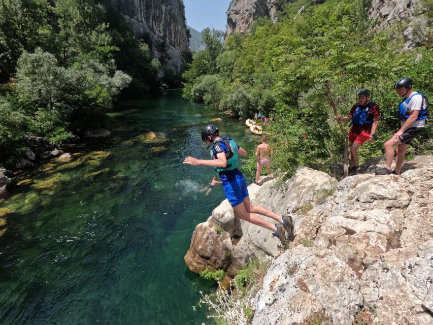 Omiš/Split: Cetina River Rafting Adventure & Cliff Jumping - What the $47 price includes