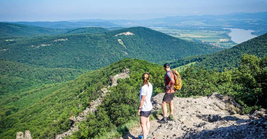 One Day Wonder Hike - The Essence of the Danube Bend - The steep climb above Dömös