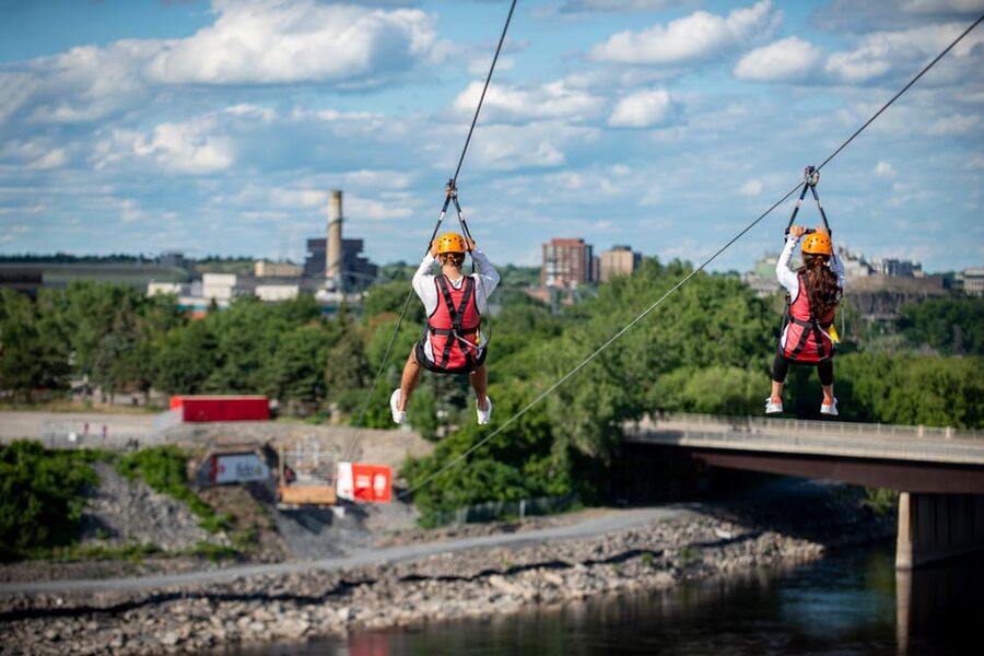Ottawa: River Zipline Adventure - The video option and what to do afterward