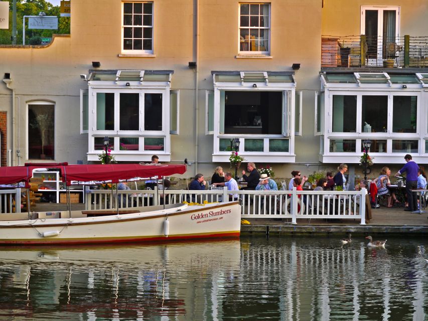 Oxford: Guided Sightseeing River Cruise - Oxford’s rowing houses and boat traffic
