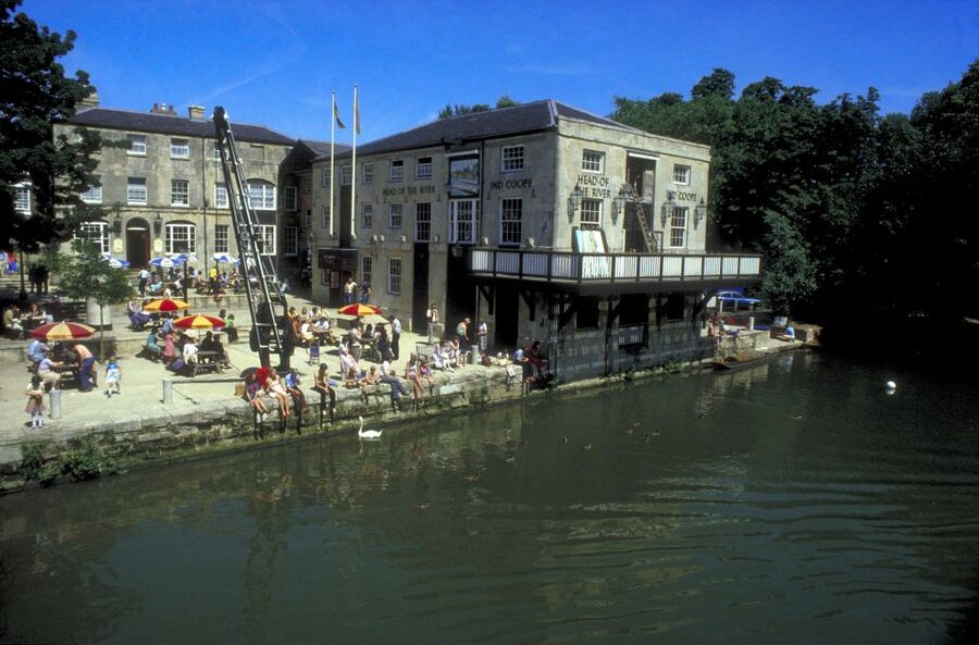 Oxford: Guided Sightseeing River Cruise - Christ Church Meadows from the water