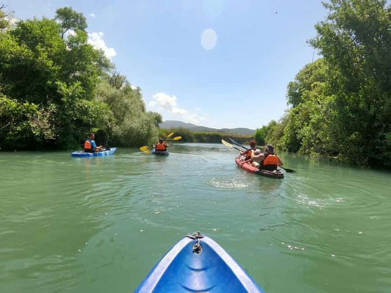 Parga: Acheron River Kayaking Adventure 5.5 km - Learning to paddle before the 5.5 km route