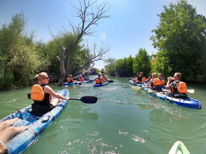 Parga: Acheron River Kayaking Adventure 5.5 km - Stops for photos, games, and quiet moments