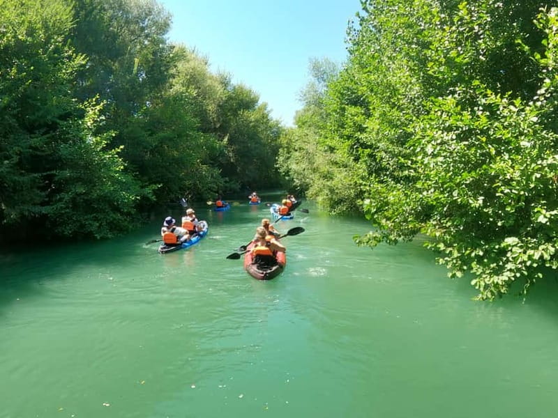 Parga: Kayaking Adventure in the Acheron River 13 km - The 25-minute lesson makes a real difference