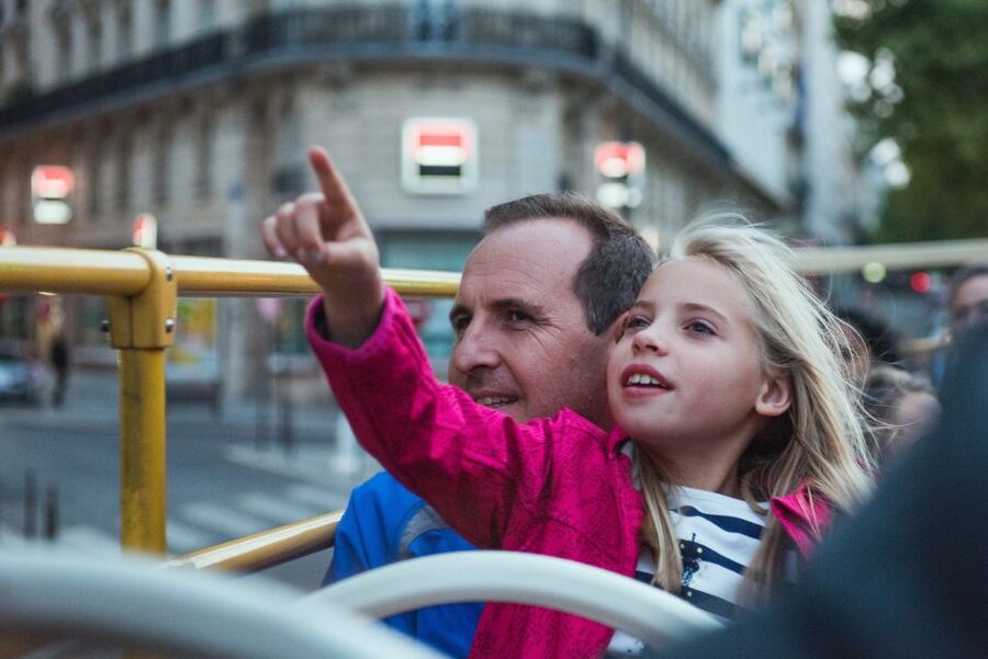 Paris: Big Bus Hop-on Hop-off Tour and Seine River Cruise - Audio commentary, buses, and the view from the top