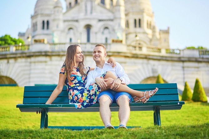 Paris by Rail with Sightseeing Bus and River Cruise - Sacré-Cœur and Montmartre at the end of the day