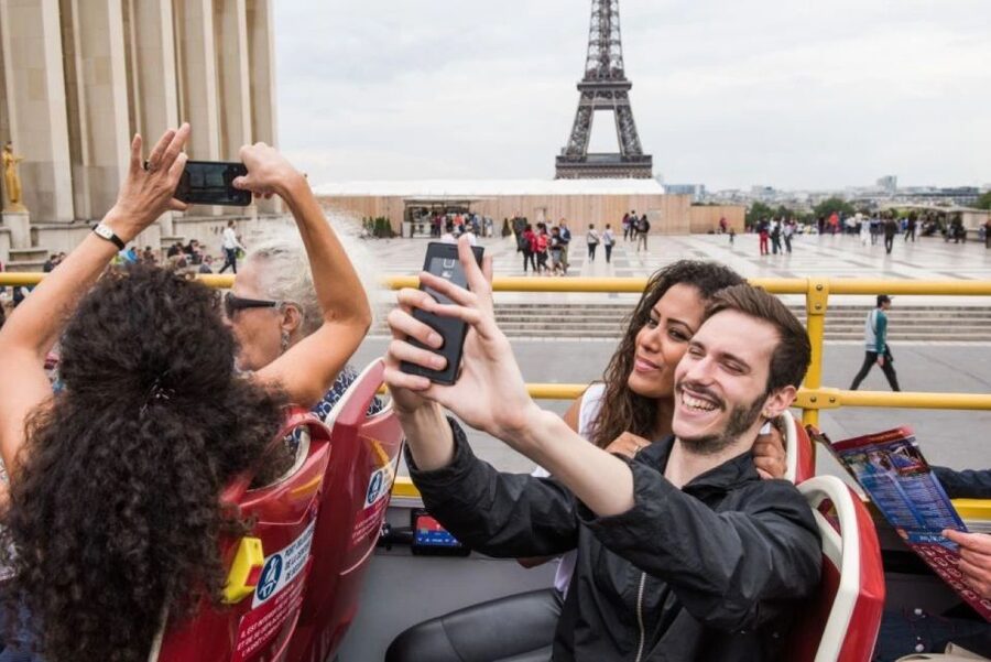Paris: Eiffel Tower, Hop-On Hop-Off Bus, Seine River Cruise - Three classic Paris views in one package