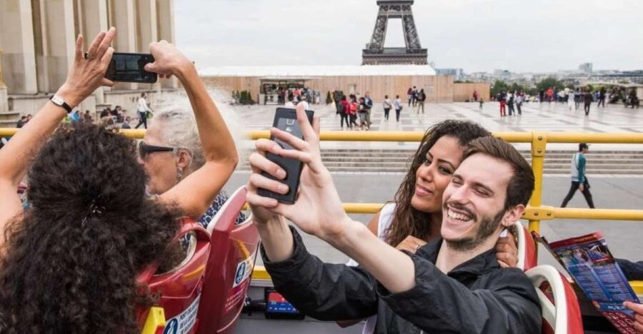 Paris: Eiffel Tower, Hop-On Hop-Off Bus, Seine River Cruise - Reaching the Eiffel Tower’s second floor