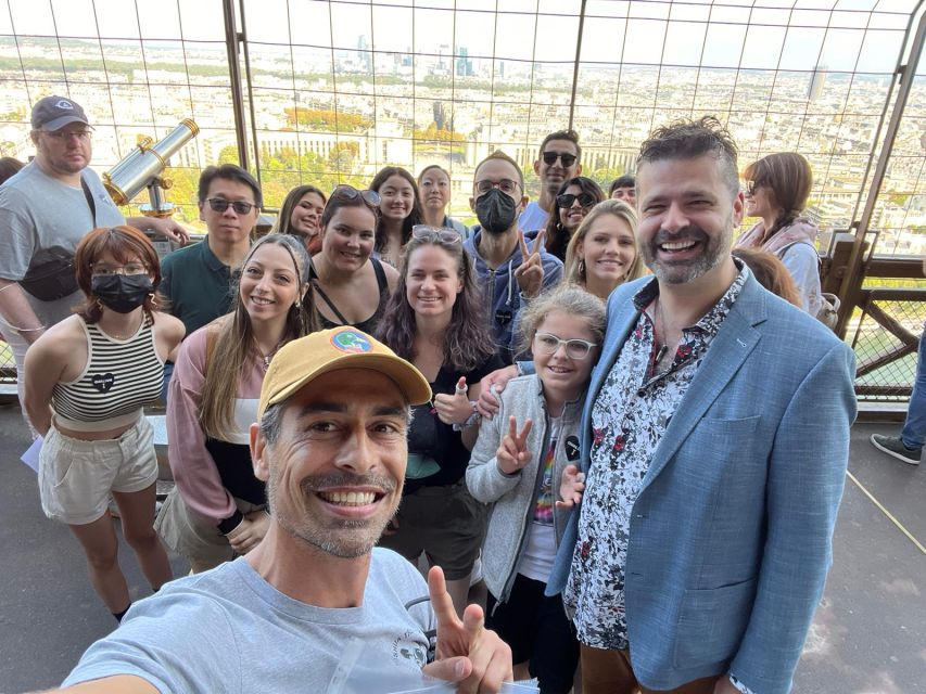 Paris: Eiffel Tower Summit Access Tour and River Cruise - Reaching all three Eiffel Tower levels