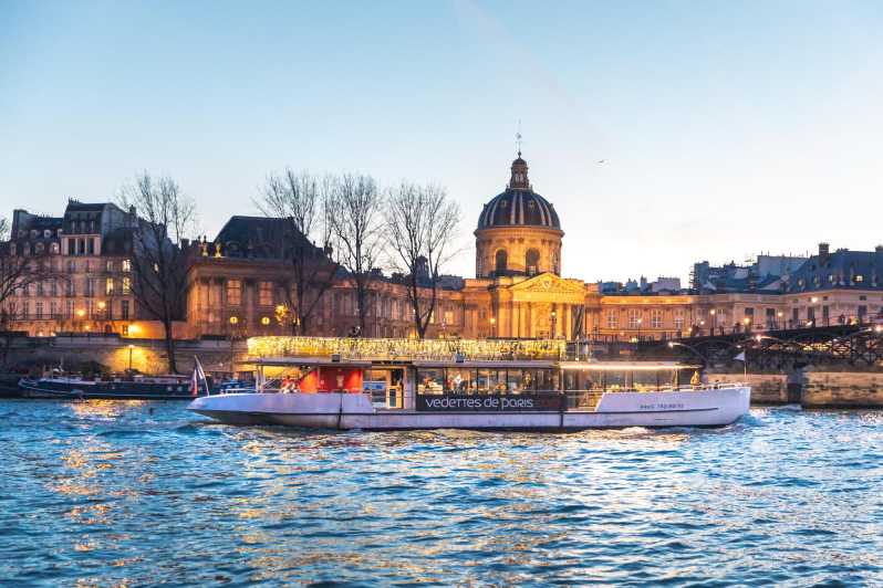 Paris: Evening River Cruise with Music - What you see from Les Invalides to the Musée d’Orsay