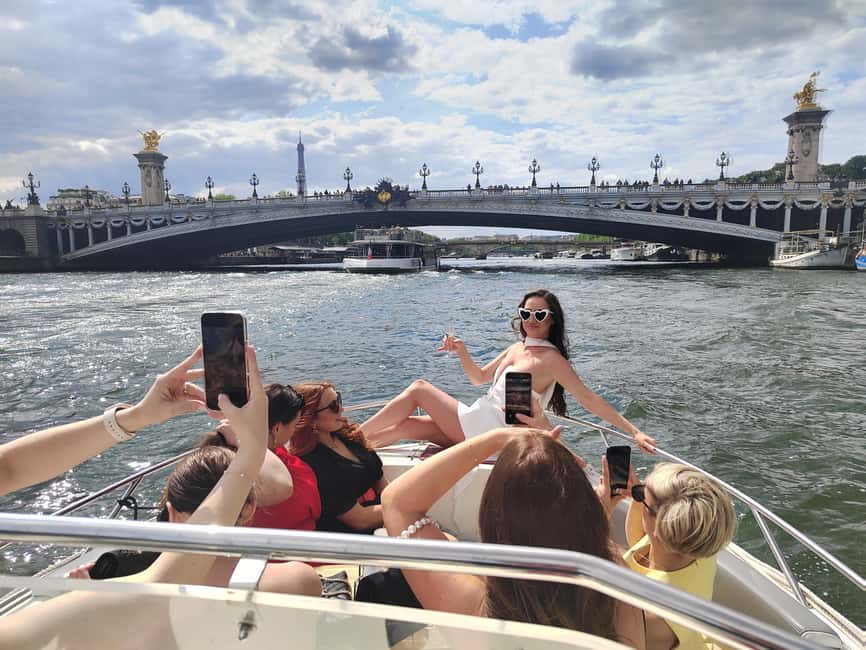 Paris: Private Boat Cruise on Seine River - Eiffel Tower views from the water