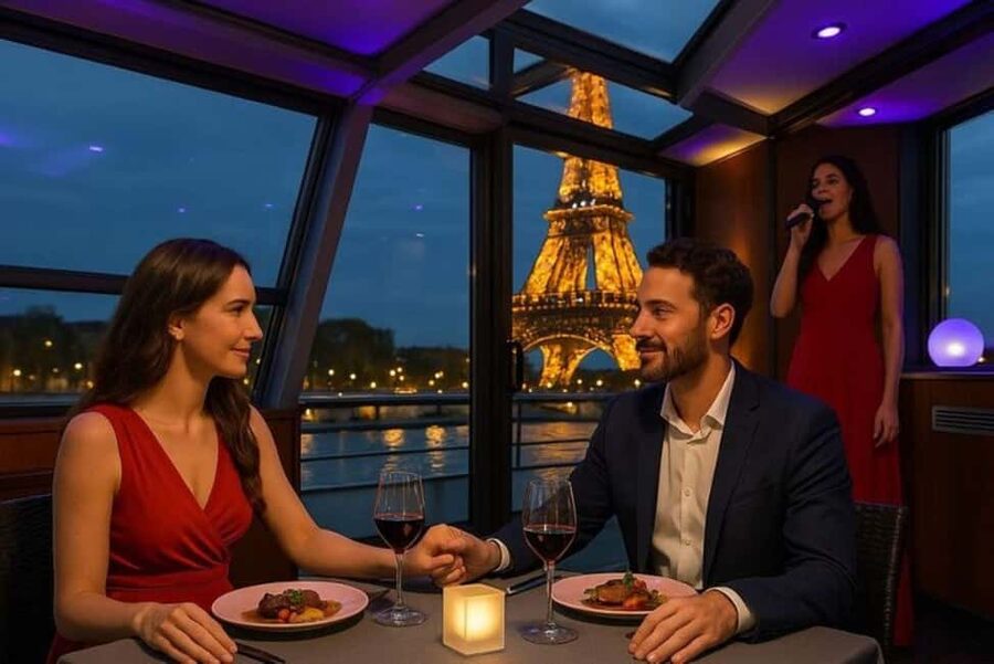 Paris: Seine River Dinner Cruise with Live Music - Key points to know before booking