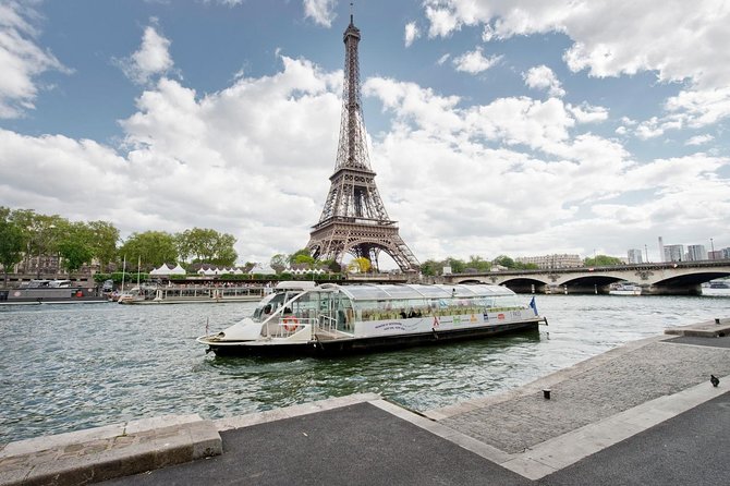 Paris Seine River Hop-On Hop-Off Sightseeing Cruise by Batobus - Port de la Bourdonnais, the Eiffel Tower stop