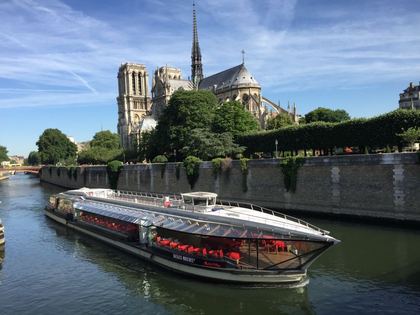 Paris: Sightseeing Cruise on the Seine with 3-Course Lunch - Île de la Cité, Notre Dame, and Île Saint-Louis