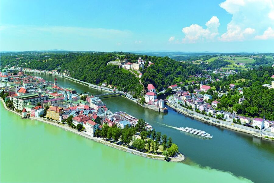Passau: Floating City Highlights Tour on the Danube and Inn - The Three Rivers confluence