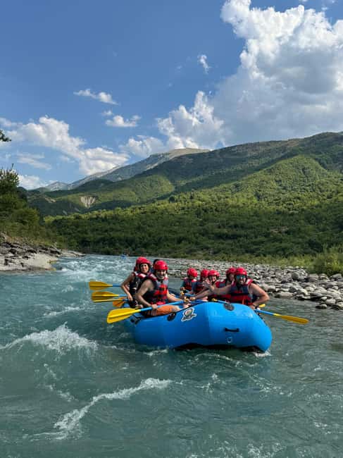 Permet: Kayak Experience - Vjosa River National Park Albania - A calmer finish through the river valley