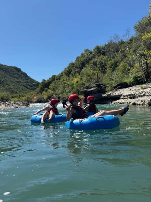 Permet: River Tubing/Rafting at Vjosa National Park - Why the Vjosa works so well for a short river adventure