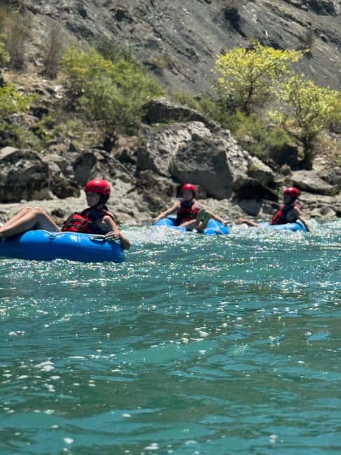Permet: River Tubing/Rafting at Vjosa National Park - The first gentle rapids help you find your rhythm