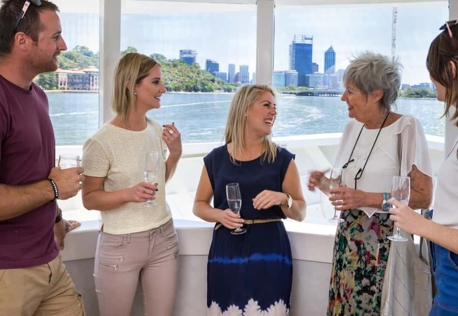 Perth: Swan River Lunch Cruise - Service, seating, and the feel aboard