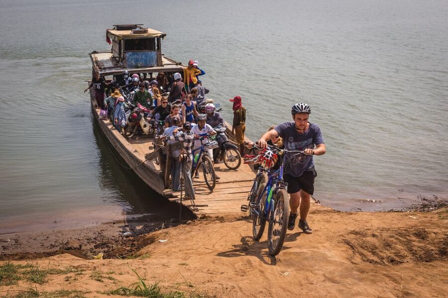 Phnom Penh: Mekong Islands & Silk Islands Guided Bike Tour - Leaving Phnom Penh by Ferry at 7:45 am