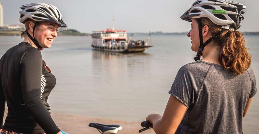 Phnom Penh: Mekong Islands & Silk Islands Guided Bike Tour - Seeing Silk Made on Silk Island