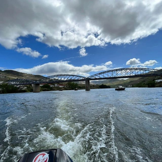 Pinhão: Douro River 50-min Boat Trip with Port Wine - Quinta do Bomfim from the water