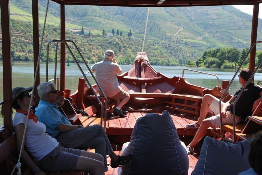 Pinhão: Private Rabelo Boat Tour along the River Douro - Terraced Vineyards Without Road Traffic