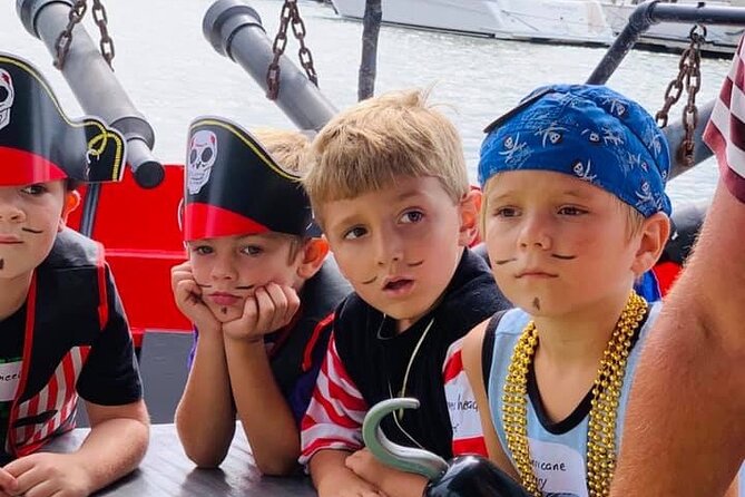 Pirates of Charleston: Pirate Adventures and River cruises - Sneaky Pete, the treasure map, and the water cannons