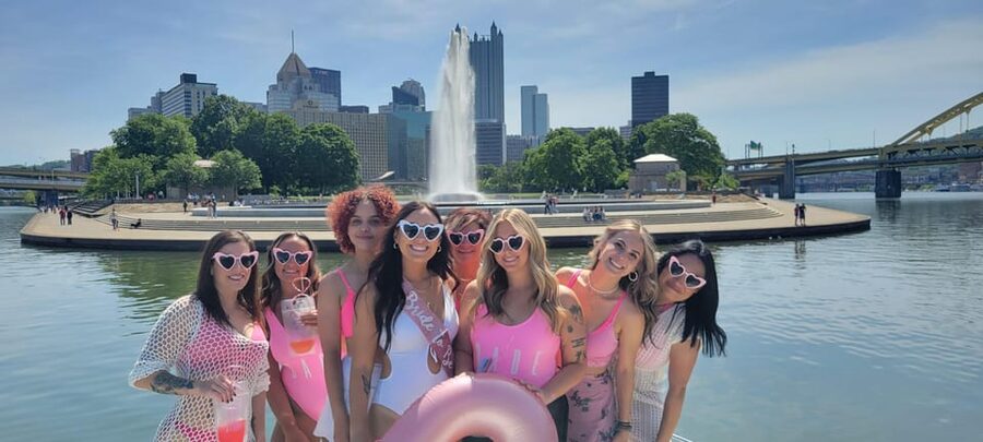 Pittsburgh: Private Yacht River Cruise with Captain and BYOB - Acrisure Stadium and PNC Park from the river