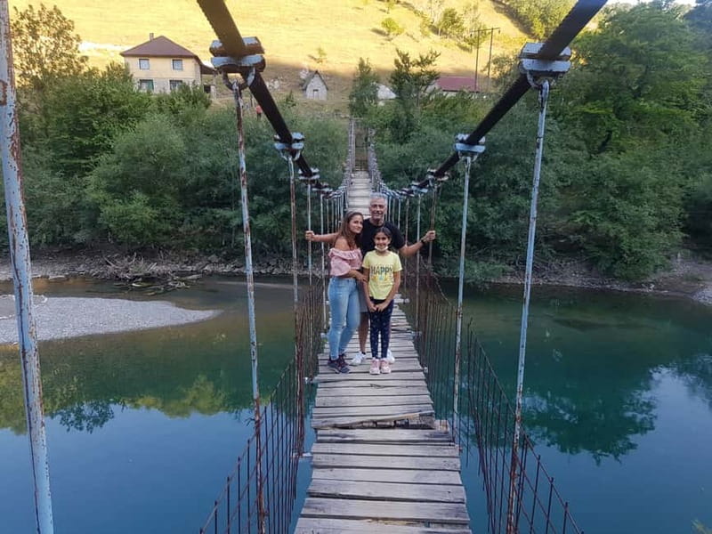 Podgorica: Durmitor National Park- Tara river, bridge & lake - Splavište and the end of the mountain route