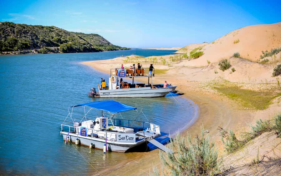 Port Elizabeth: River Cruise on the Sundays River - Passing the Alexandria Coastal Dune field