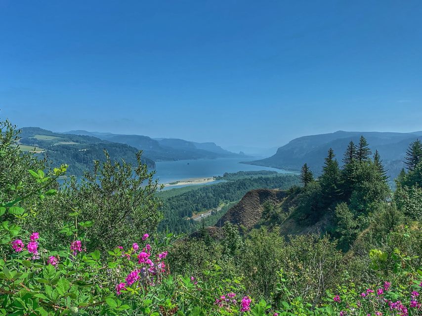 Portland: Columbia River Gorge Waterfalls Afternoon Tour - Latourell Falls, a close-up waterfall stop