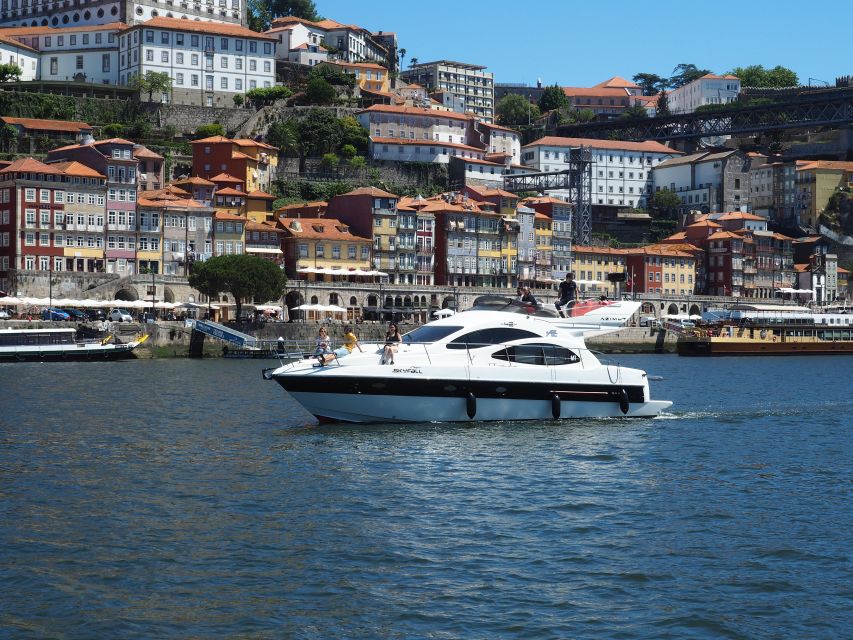 Porto: 6 Bridges Port Wine River Cruise with 4 Tastings - Leaving Douro Marina near São Pedro da Afurada