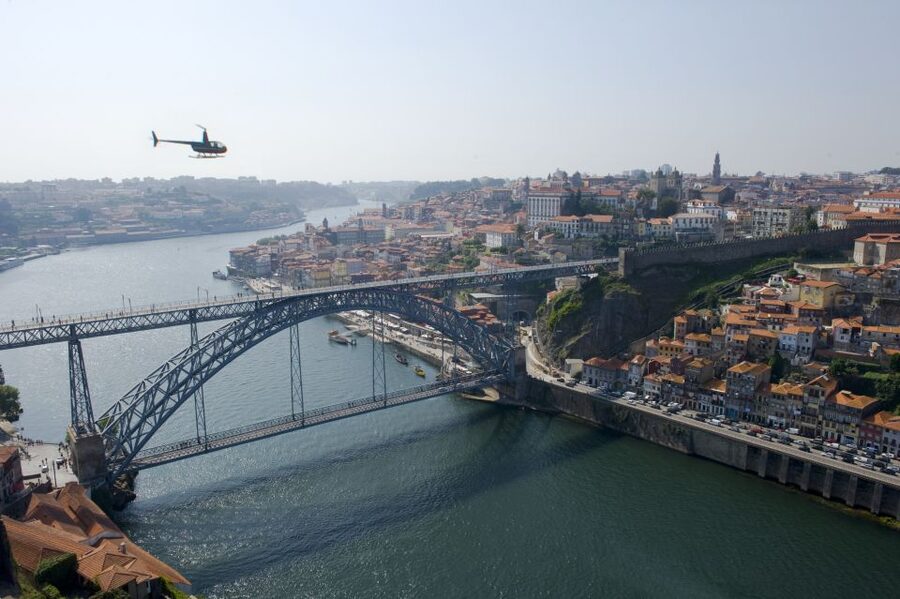 Porto: Douro River Helicopter Tour - The first lift over the Douro