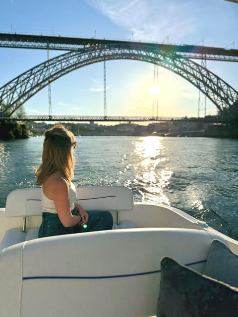 Porto: Small-Group 6 Bridges Douro River Cruise w/ Drink - Porto’s riverfront and Maria Pia Bridge