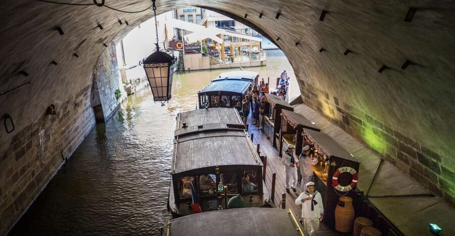 Prague: 3–Hour Castle Grounds Walking Tour and River Cruise - A quieter view from the Vltava
