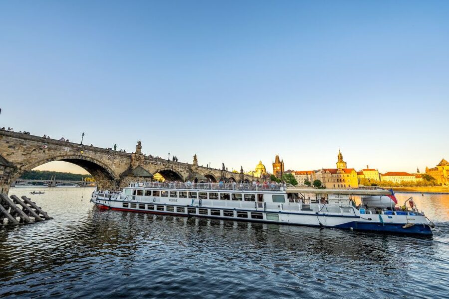 Prague: Vltava River Night Cruise with Buffet - Is $81 good value?