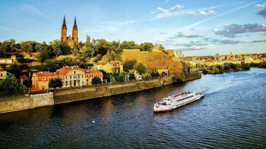 Prague: Vltava River Night Cruise with Buffet - What the boat feels like