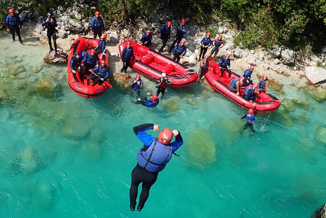 Premium RAFTING on Soca River. Photo service. Families welcome. - Seeing the Soca Valley from the water