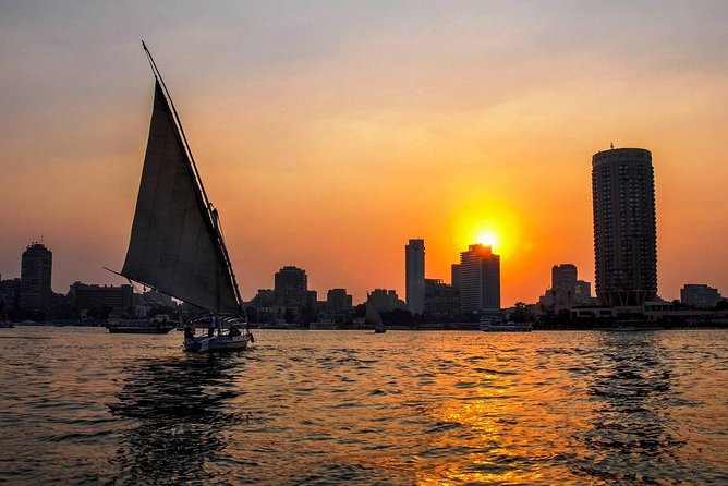 Private Felucca Ride on the Nile River - Boarding the felucca on the Nile