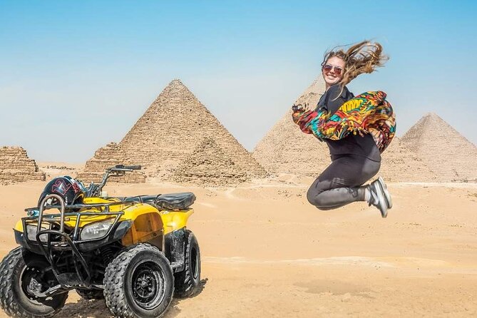 Private Giza Pyramids, Sphinx, Quad Bike, Camel Ride, Nile Dinner Cruise - A short camel ride, then an hour on an ATV