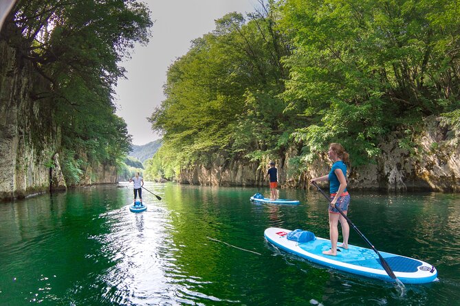 Private Half Day Stand-up Paddle Boarding on the Soča River - The guide adds value beyond the paddleboard lesson