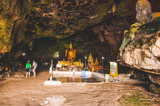 Private Historic River Kwai Death Railway, War Cemetery and Hellfire Pass Tour - Tham Kra Sae Bridge and the Buddha cave