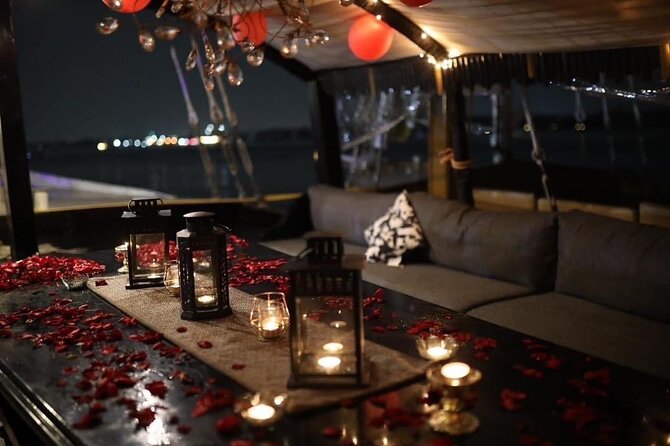 Private Romantic Dinner on the Nile - Decorations, photos, and birthday touches