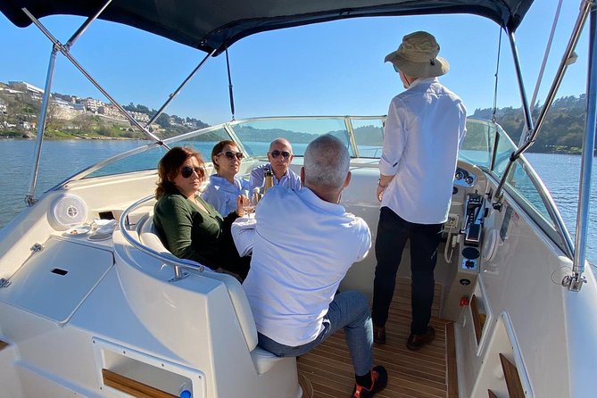 Private tasting in the Douro (1 to 7 people) on a yacht for yourself - The bridges and Porto from the water