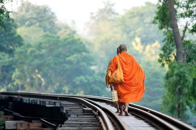 Private Tour: Thai–Burma Death Railway Bridge on the River Kwai from Bangkok - Walking across the River Khwae Bridge