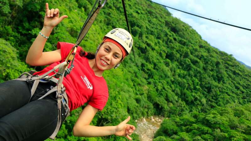 Puerto Vallarta: Canopy River Zip Line Tour with Mule Ride - Walking Jorullo Bridge