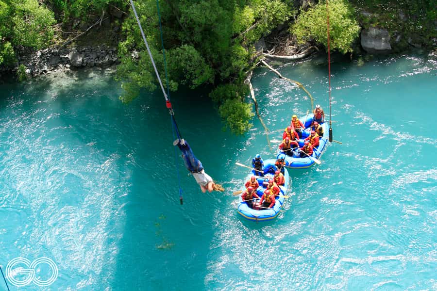Queenstown: Kawarau River Rafting and Jet Boat Ride - Dog Leg is the final test